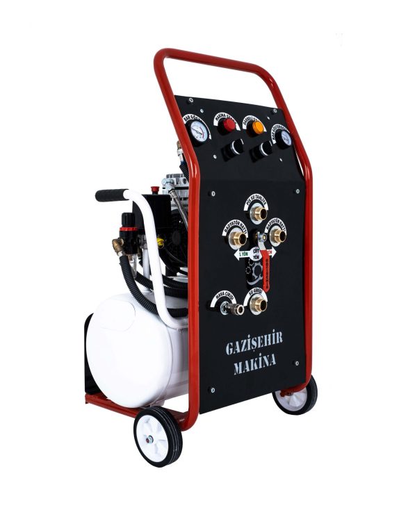 24 litre Petek temizleme ve Kanal açma makinası full set
