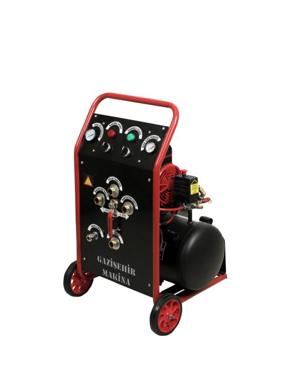 Petek temizleme makinası 24 litre 2 hp tıkanık açma hortumu ( full set)
